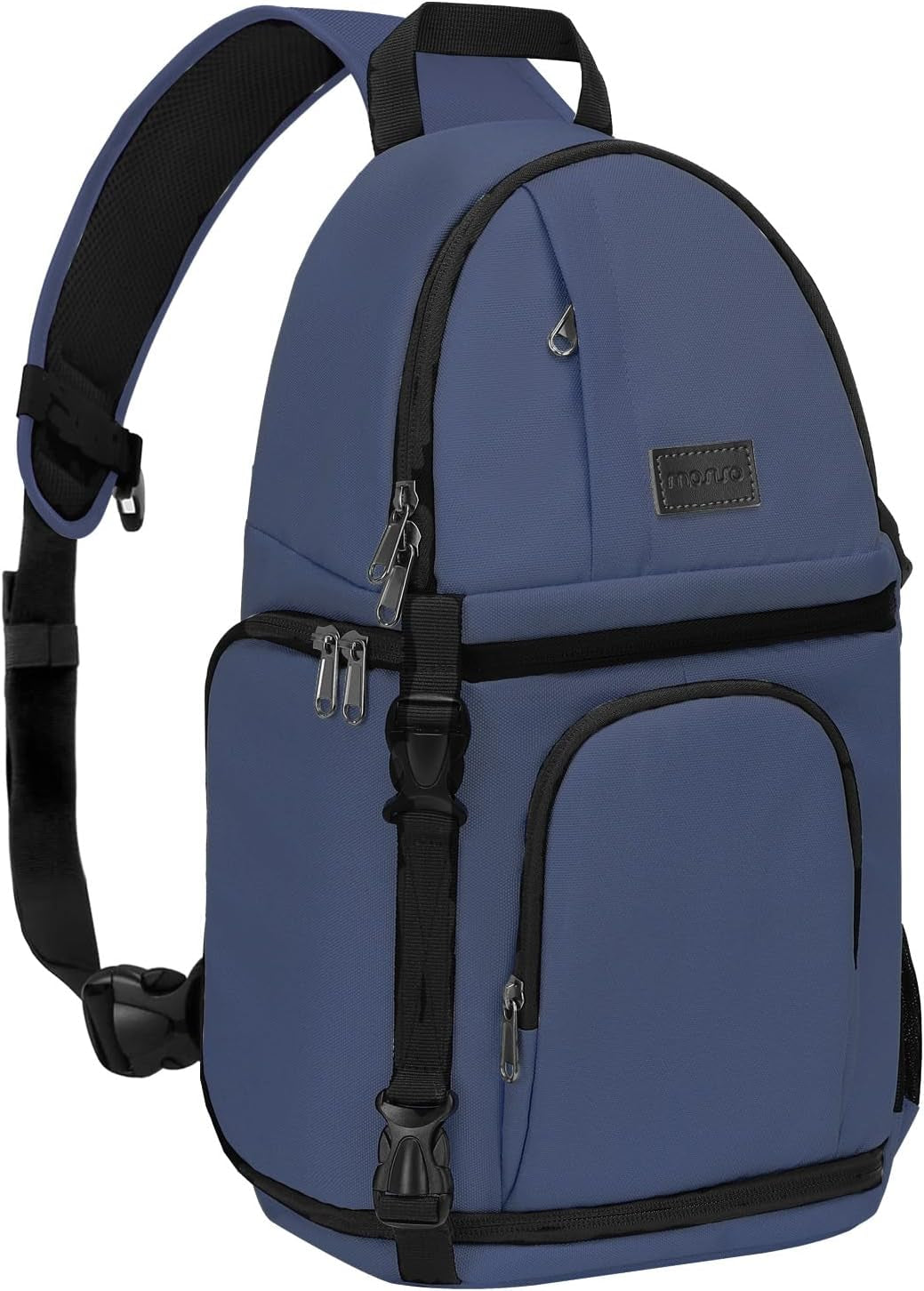 Camera Sling Bag, Dslr/Slr/Mirrorless Camera Case Shockproof Photography Camera Backpack with Tripod Holder & Removable Modular Inserts Compatible with Canon/Nikon/Sony/Fuji, Deep Teal