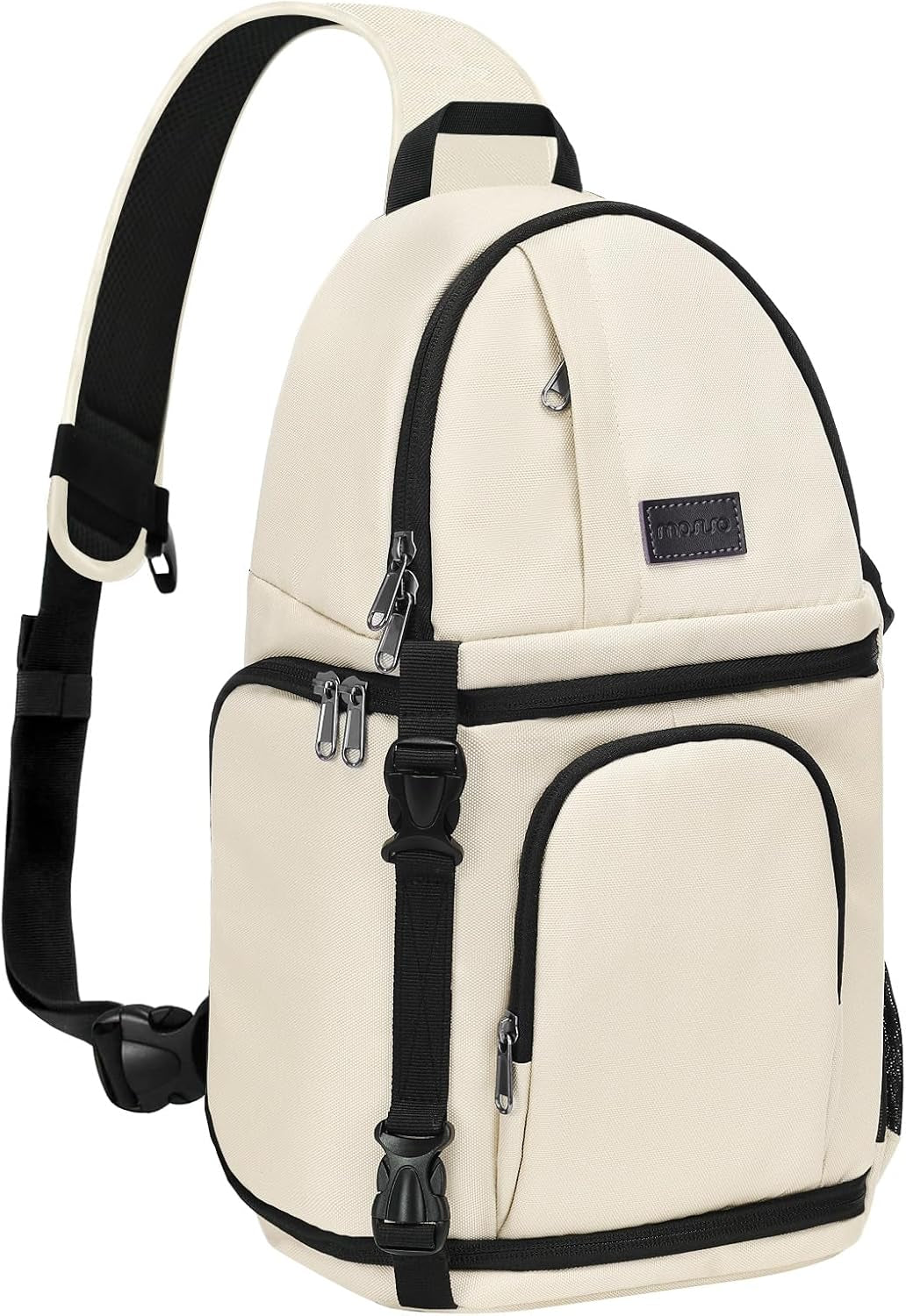 Camera Sling Bag, Dslr/Slr/Mirrorless Camera Case Shockproof Photography Camera Backpack with Tripod Holder & Removable Modular Inserts Compatible with Canon/Nikon/Sony/Fuji, Deep Teal