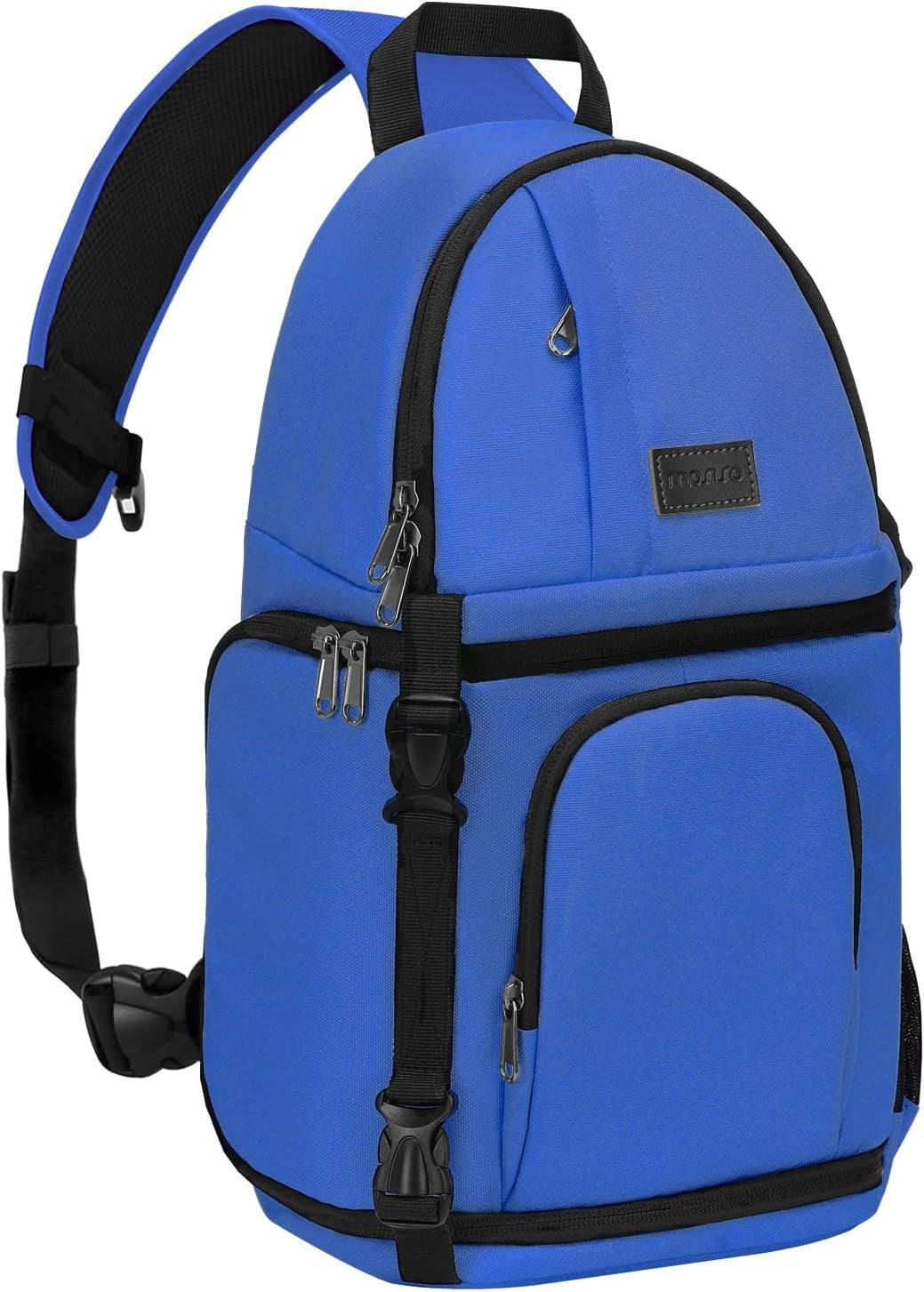 Camera Sling Bag, Dslr/Slr/Mirrorless Camera Case Shockproof Photography Camera Backpack with Tripod Holder & Removable Modular Inserts Compatible with Canon/Nikon/Sony/Fuji, Deep Teal