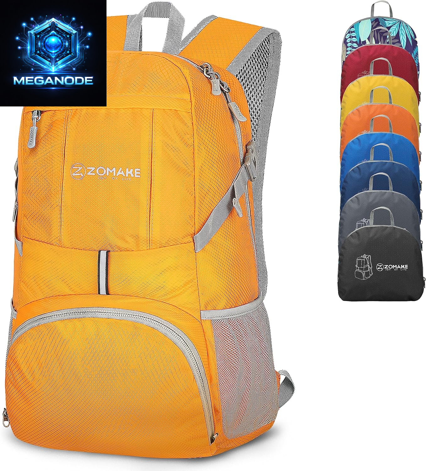 Lightweight Packable Backpack 35L, Light Foldable Backpacks Water Resistant 