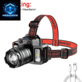 LED Sensor Headlamp Camping Search Light 