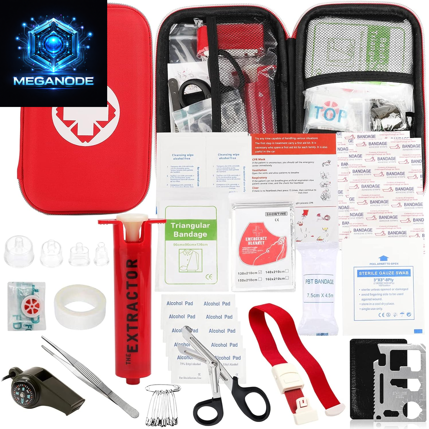 Snake Bite Kit, Bee Sting Kit, Emergency First Aid Supplies