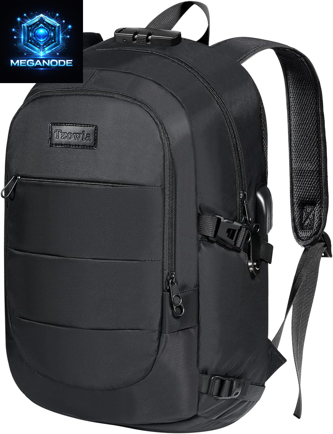 Travel Laptop Backpack Water Resistant Anti-Theft Bag with USB Charging Port and Lock 15.6 Inch Computer Business Backpacks for Women Men Work College Gift,Casual Daypack