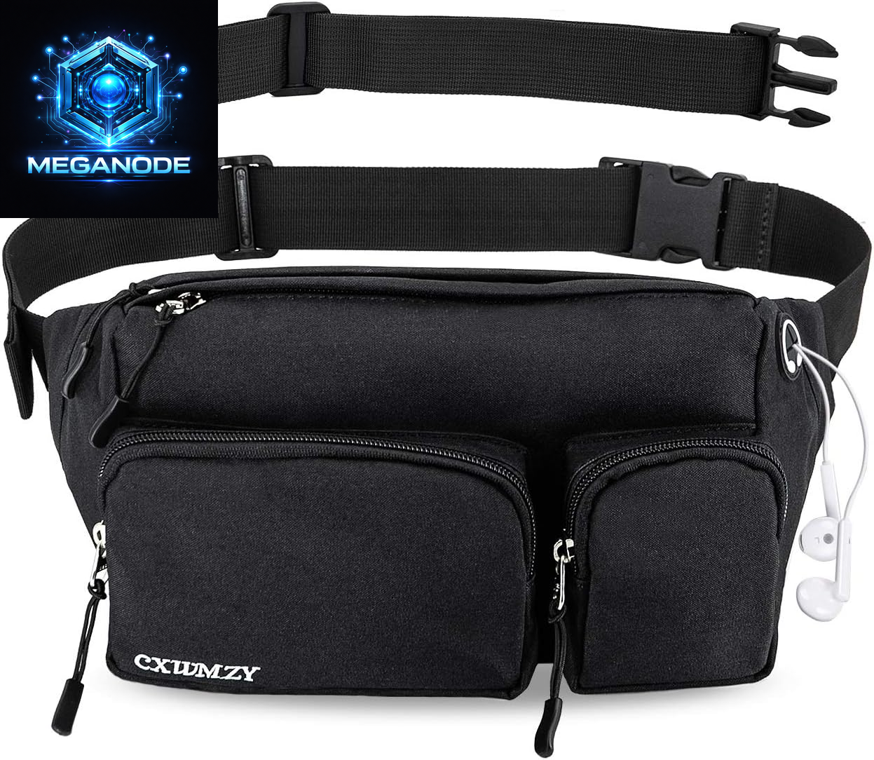 Fanny Packs for Women & Men, Waist Bag Hip Bum Bag 