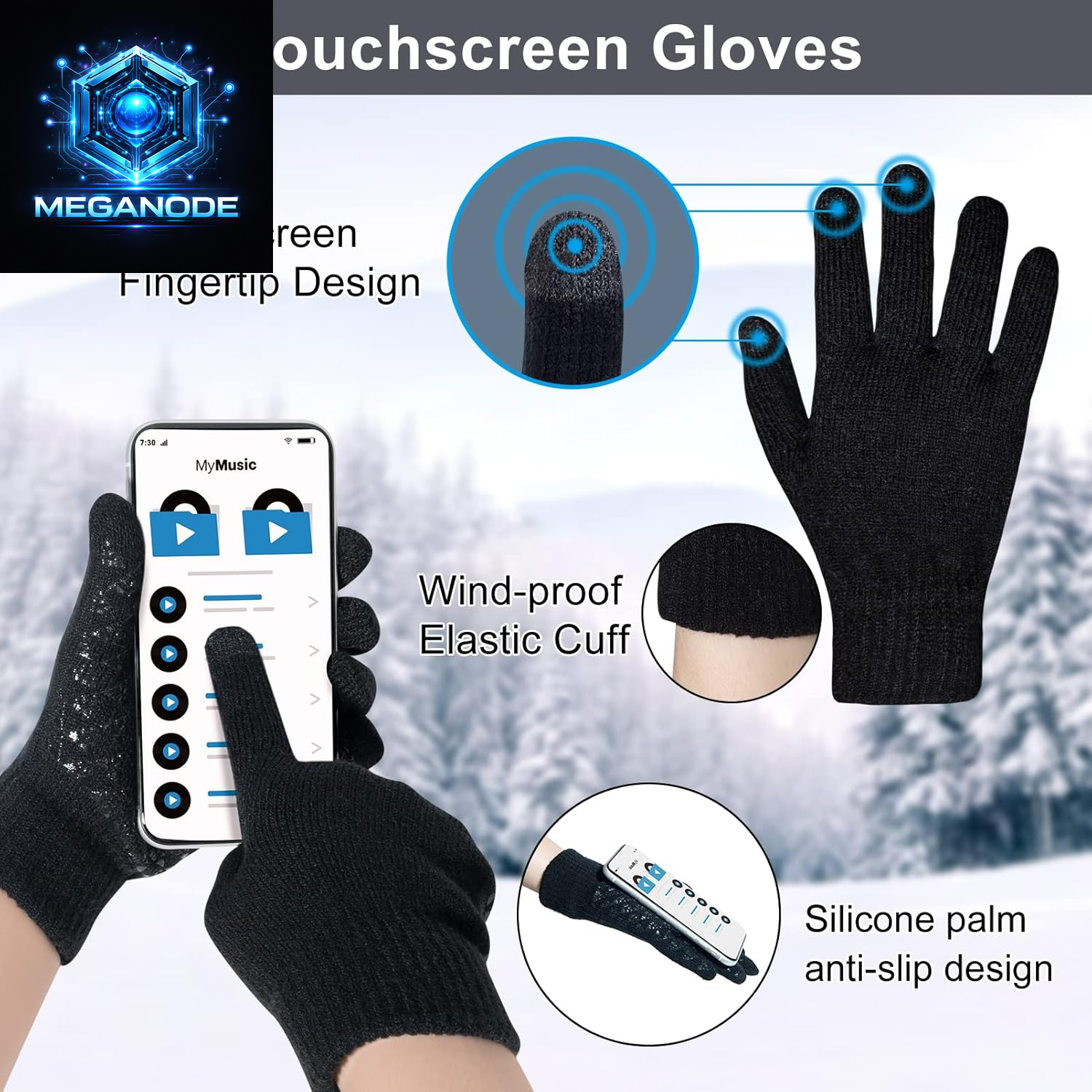 Winter Beanie Hats Scarf Gloves and  Skull Cap Neck Warmer 