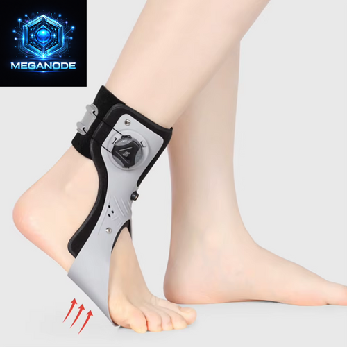 Ankle Joint Foot Orthosis Foot Drop Support Brace Weightlight Easy Wearing Adjustable Tightness Improve Foot Drop for Paralysis