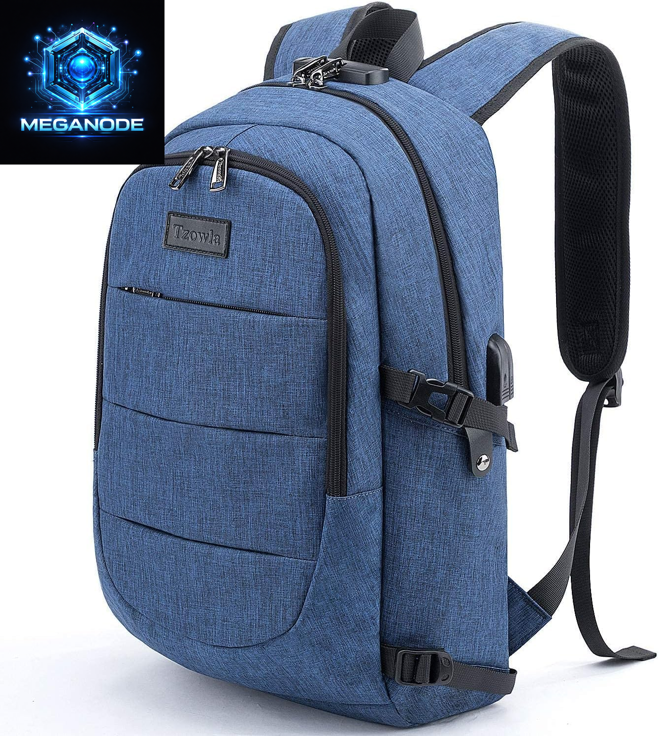 Travel Laptop Backpack Water Resistant Anti-Theft Bag with USB Charging Port and Lock 15.6 Inch Computer Business Backpacks for Women Men Work College Gift,Casual Daypack