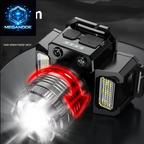 LED Sensor Headlamp Camping Search Light 