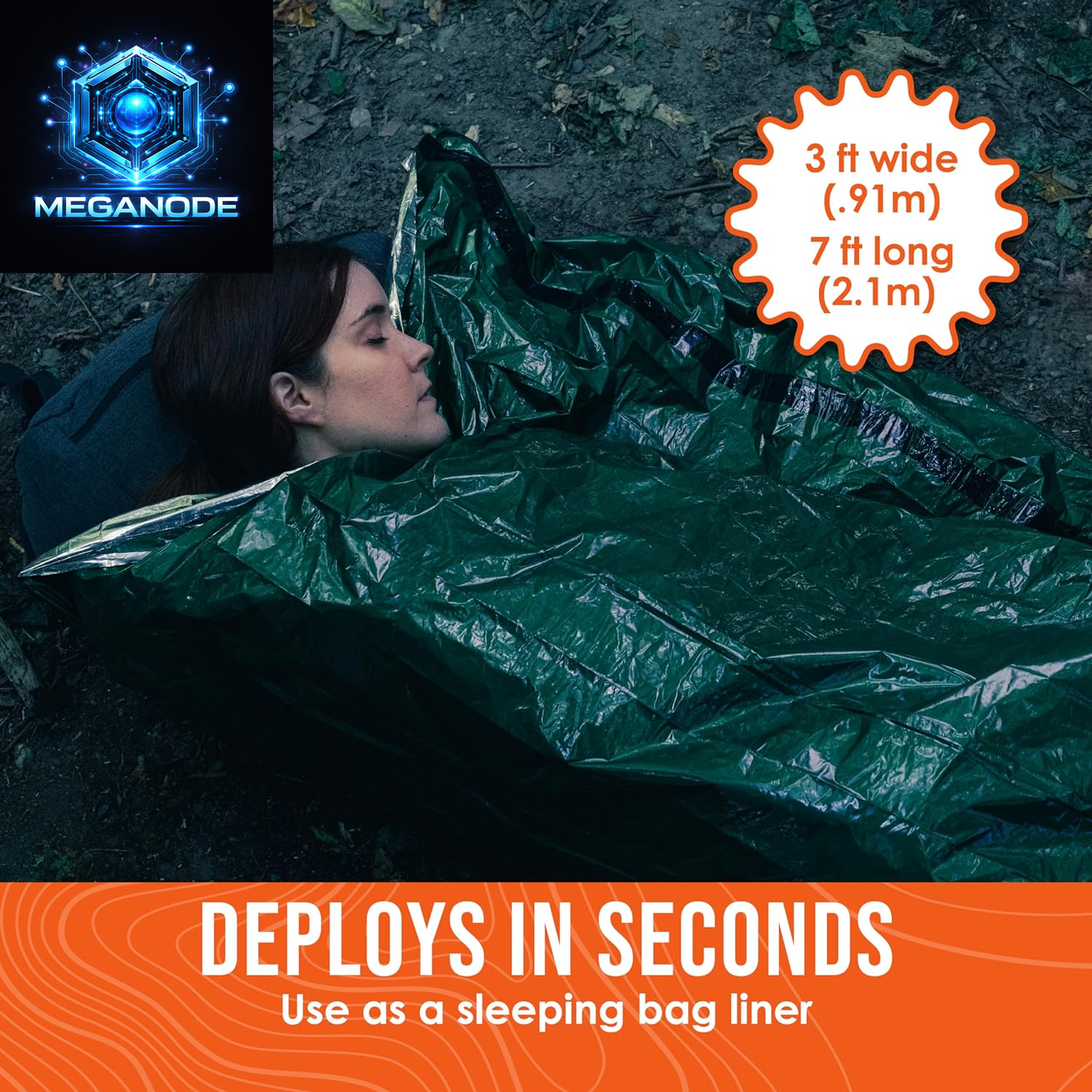 Life Bivy Emergency Survival Sleeping Bag Thermal Bivy 