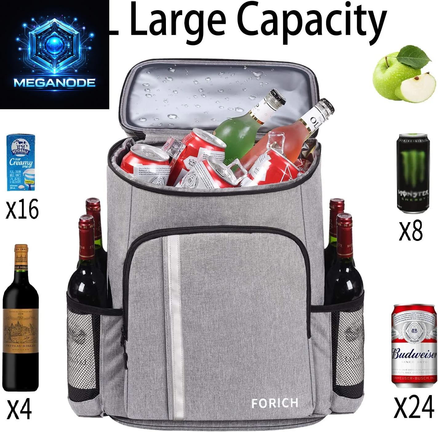 Backpack Cooler Leakproof Insulated Waterproof Backpack Cooler Bag