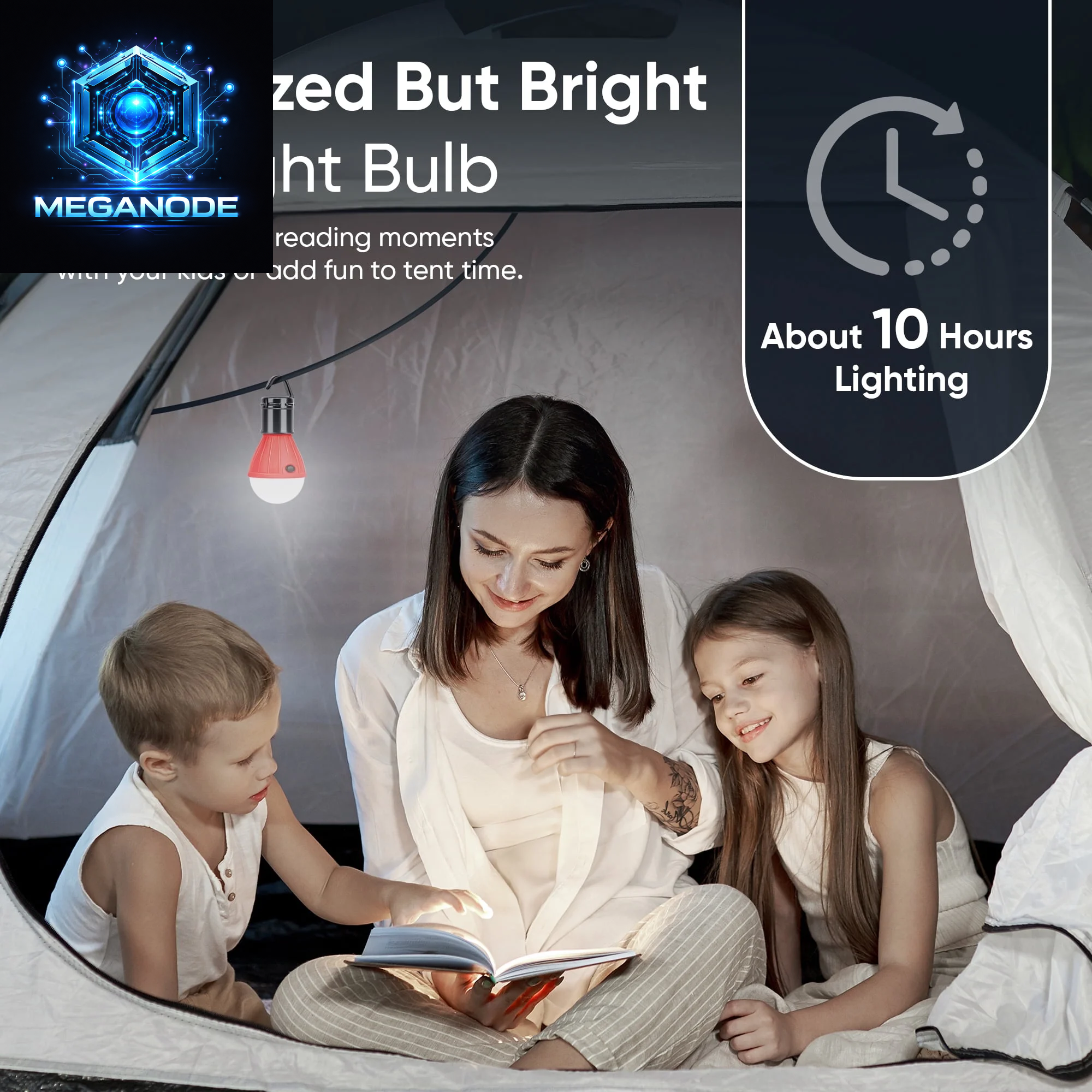 LED Hanging Camping Lantern Bulbs, Mini Camper Light Flashlight