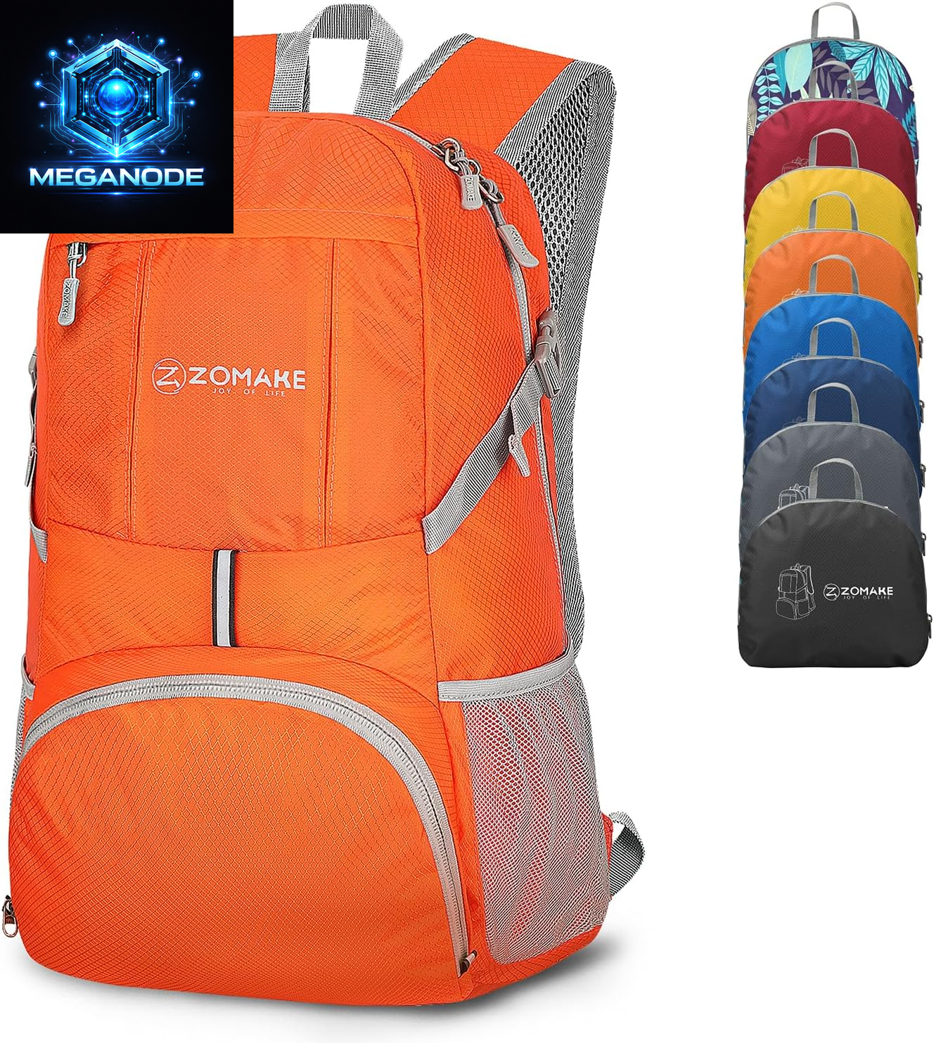 Lightweight Packable Backpack 35L, Light Foldable Backpacks Water Resistant 