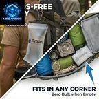 2L Collapsible Water Bladder – Ultralight TPU Hydration Canteen, 28mm Thread Compatible with Sawyer Squeeze & Mini, BPA-Free Leak-Proof Filter Bag for Hiking, Camping & Backpacking
