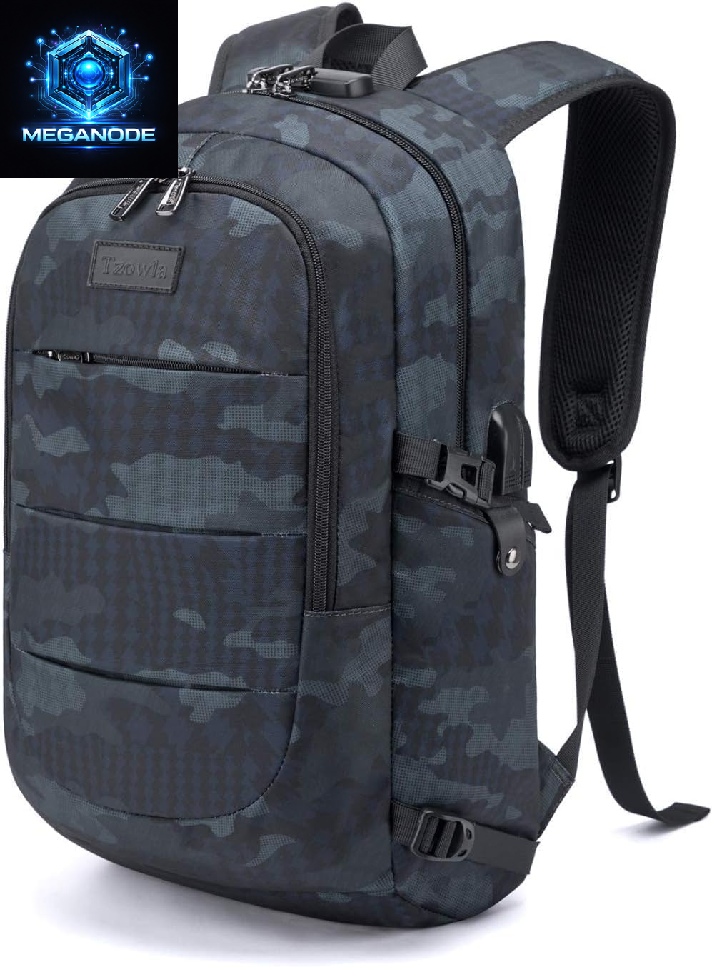 Travel Laptop Backpack Water Resistant Anti-Theft Bag with USB Charging Port and Lock 15.6 Inch Computer Business Backpacks for Women Men Work College Gift,Casual Daypack