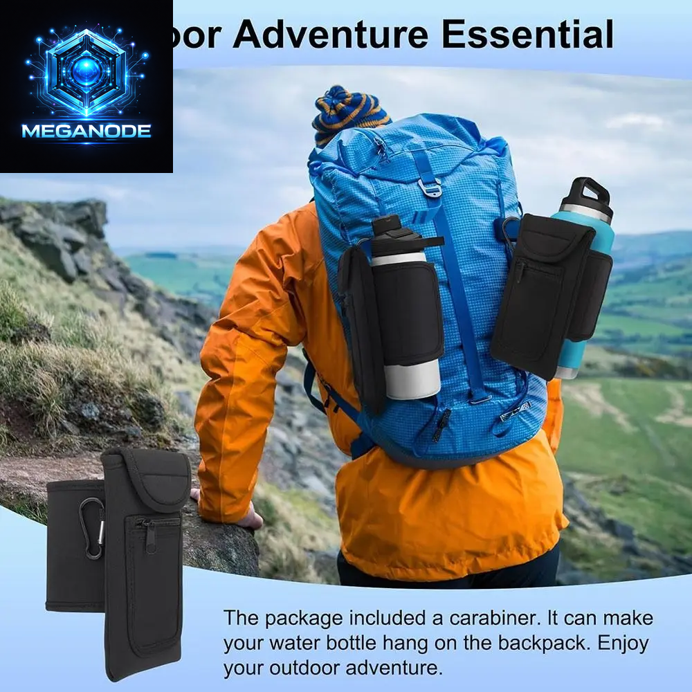 Magnetic Gym Water Bottle Bag Holder