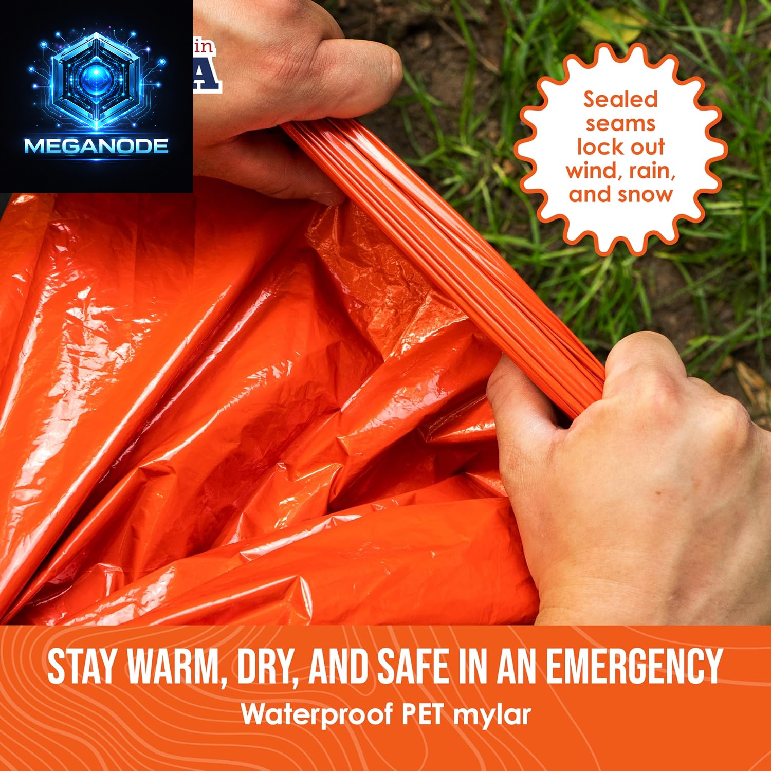 Life Bivy Emergency Survival Sleeping Bag Thermal Bivy 