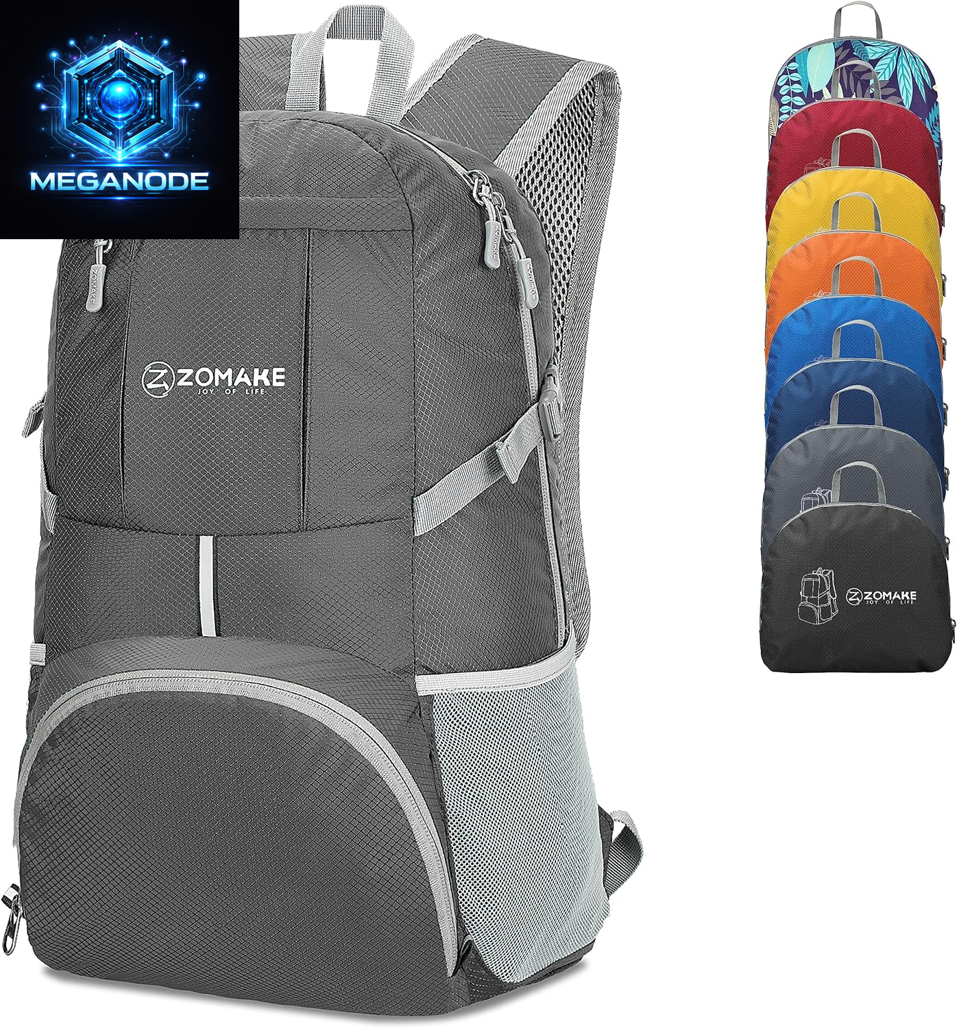 Lightweight Packable Backpack 35L, Light Foldable Backpacks Water Resistant 