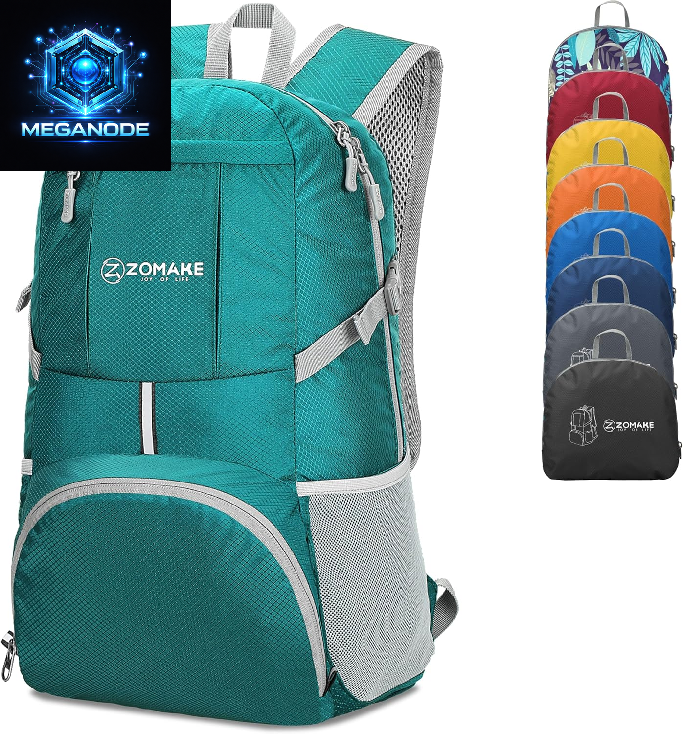 Lightweight Packable Backpack 35L, Light Foldable Backpacks Water Resistant 