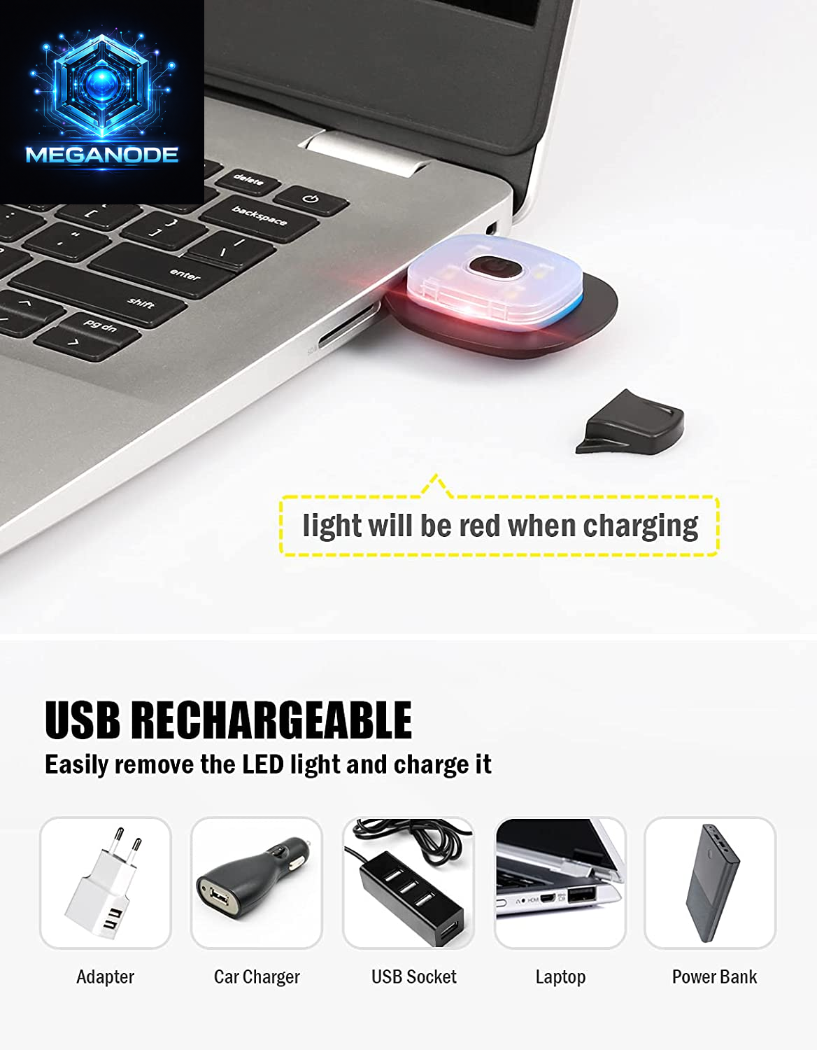 Unisex Hat with Light, USB Rechargeable Hands Free Headlamp LED Beanie