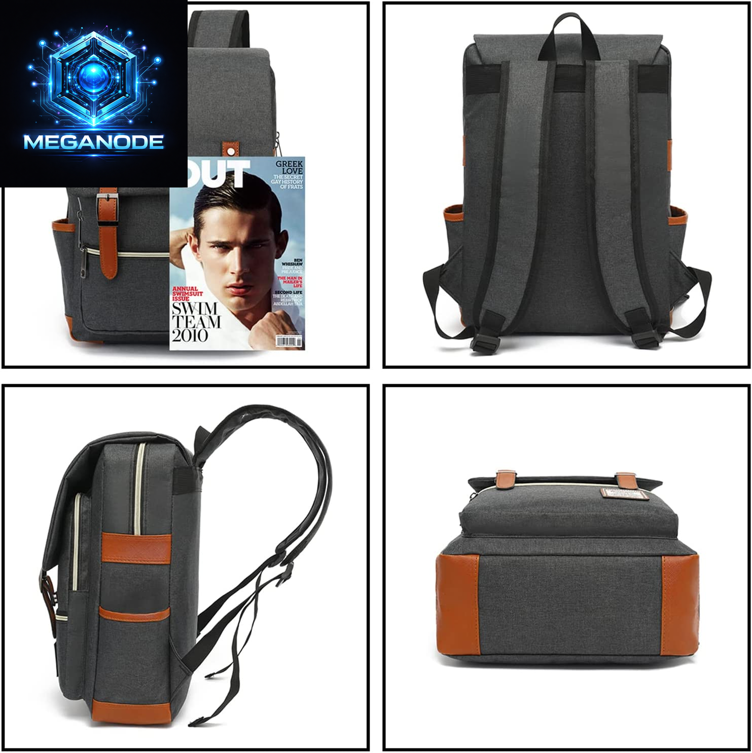 Slim Business Laptop Backpack Casual Daypacks 