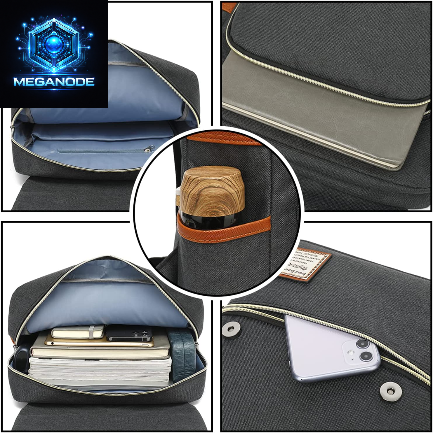 Slim Business Laptop Backpack Casual Daypacks 