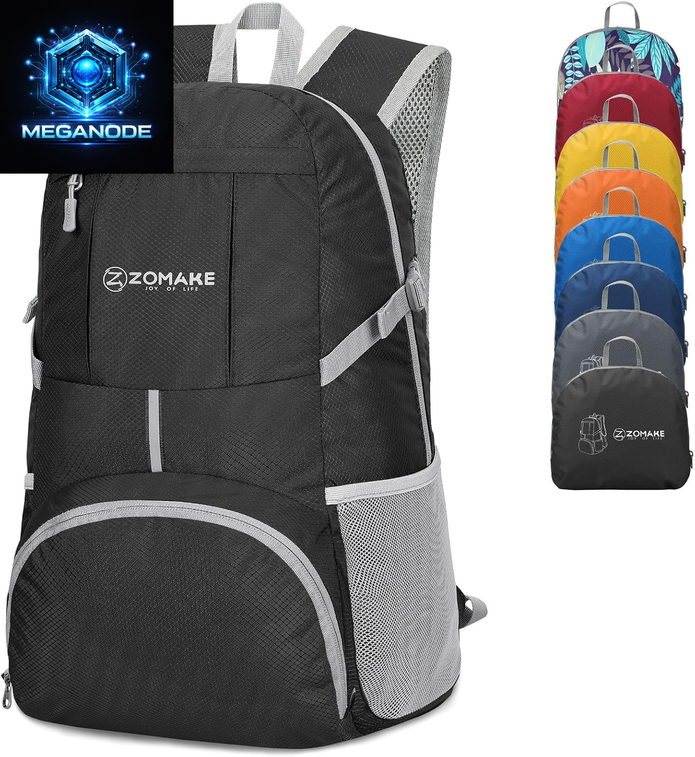 Lightweight Packable Backpack 35L, Light Foldable Backpacks Water Resistant 